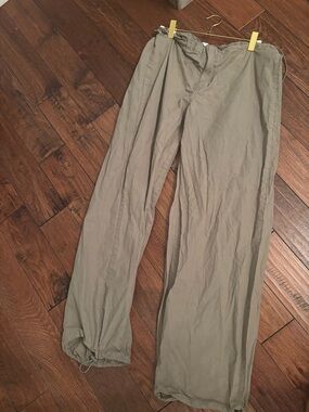PacSun Olive Green Parachute Pants